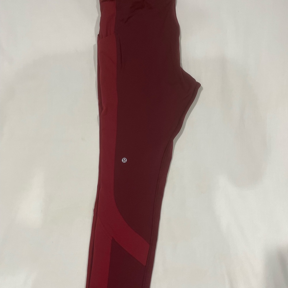 Burgundy LuluLemon Women’s Leggings